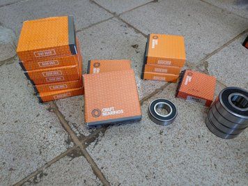 Комплект підшипників CRAFT роторної косилки  Wirax CRAFT Wirax фото